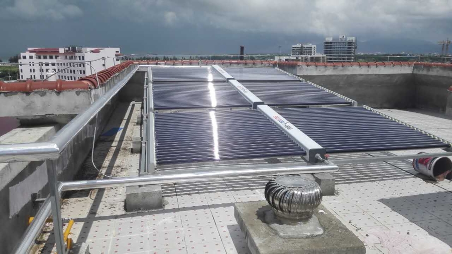 中興通訊有限公司三亞人才公寓太陽(yáng)能熱水工程